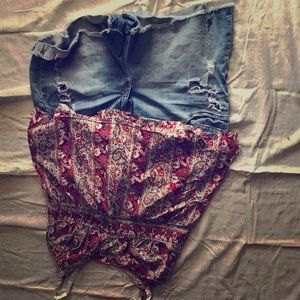 Torrid denim shorts